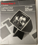 Viewmaster Pana-Vue 1 Lighted 2x2 Slide Viewer W/Box No Power Supply - $9.99