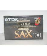 TDK - SA-X100 - HIGH BIAS IEC II / TYPE II - Blank Cassette Tape (New) - £11.72 GBP