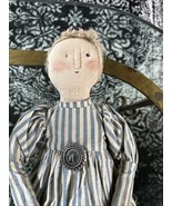 ESC Trading Company Sharon Andrews Primitive Folk Art Friends Doll 1995 - $29.95