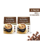2 Bag_24 Sachets 40gm Instant Coffee 3 in 1 Ipoh White Coffee Original F... - £54.37 GBP