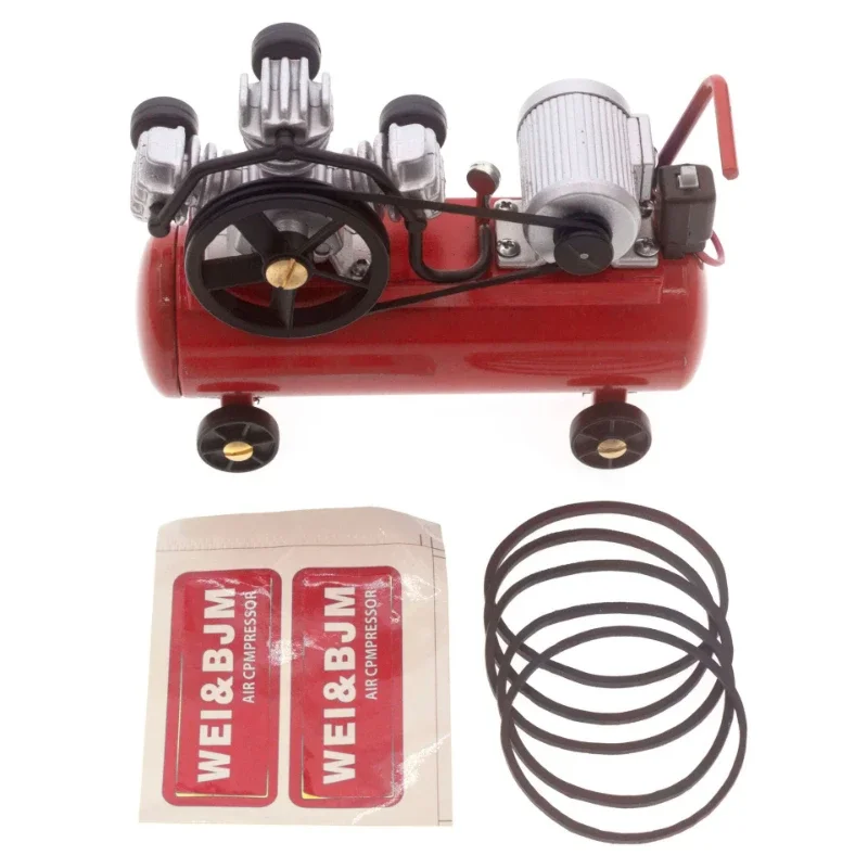 Simulated Mini Air Compressor Inflatable Pump Decor For WPL D12 MN 1/10 1/12 - £22.69 GBP