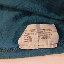Hanes Beefy 3-Button Men’s Turquoise Long Sleeve T-Shirt Size XL  image 4