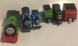 Thomas The Tank Engine lot of 6 Toys Vehicles From Different Sets Train D5 - $12.86