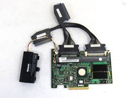 Dell 0FY387 PERC5i SAS Raid Controller PCIe x8 Card 13-2 - £17.14 GBP