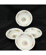 Gibson Breath of Spring Soup Bowls 6-1/4&quot;  Lot of 4 - $50.54 CAD