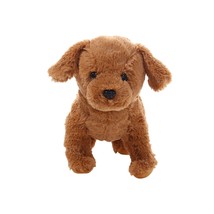Teddy Dog Lucky Simulation Dog Poodle Plush Toys Handmade Realistic Figure Toy D - £14.64 GBP