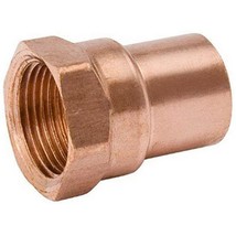 Mueller Industries W 61279 1-1/2 Inch Copper X Female Adapter Copper, Adapters - £20.41 GBP