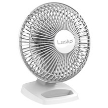 Lasko Personal Table Fan with Storage Tray, 2 Quiet Speeds, Tilt-Back Fa... - $38.74