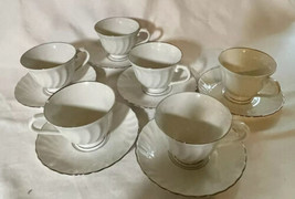 Cups and Saucers - Syracuse Silhouette - £16.40 GBP