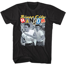 River City Ransom Arcade Game Cover Men&#39;s T Shirt Technos Japan Nintendo - £22.33 GBP+