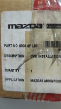 New OEM DVD Installation Kit 2012-2017 Mazda Mazda5 5 0000-8F-L80 Premacy - $198.00