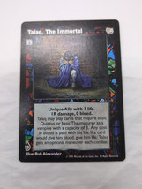 Talaq, The Immortal Jyhad Ancient Hearts Vampire The Eternal Struggle Rare Card - £7.65 GBP