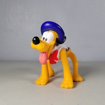 Disney Pluto Poseable Toy 4&quot; PVC Action Figure 1990 VTG Vintage - $7.99