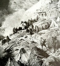 Conquering The Alps WW1 Print 1917 Mass For Italians Above The Sea SmDwC6 - $549.96 MXN