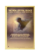 Chick Corea Et Gary Burton Silen Crystal Promo Poster-
show original tit... - $8.96