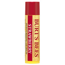 Burts Bees Strawberry Moisturizing All Natural Lip Balm Gloss Chap Stick - £3.16 GBP