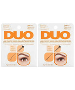 DUO Brush-On Strip Lash Adhesive, Dark Tone, 0.18 oz, 2-Packs - $14.36