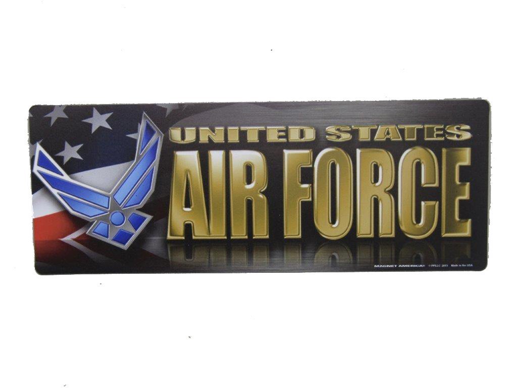 U.S. Air Force USAF USA American 7.75x3&quot; Inch Magnet (Car / Fridge / Other) - $3.88