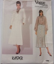 Vogue Kasper Misses’ Jacket Skirt Pants &amp; Blouse Size 16 #1099  - £7.18 GBP