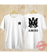Amiri MA Core Logo Men&#39;s T-shirt  black or white Size S-5XL - £21.17 GBP+