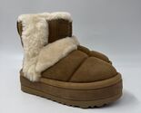 UGG Classic Chillapeak Chestnut Suede Shearling Boots 1144046 Women&#39;s Si... - $3,214.05 MXN