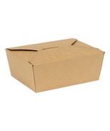 Pack of 180 Inno-Pak 194830225 Innobox Edge Kraft #1 Container Brown Box... - $817.24 MXN