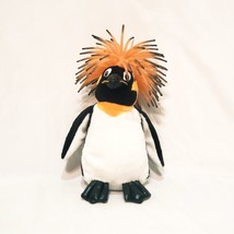 Zibbies Freezer Emperor Penguin Plush Stuffed Animal 7&quot;  Rubber Hair - $15.08