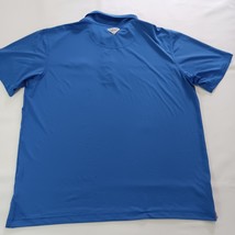 Columbia PFG Polo Shirt Men’s Sz Large Blue Collared Performance Stretch FM6138 image 14