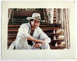 Bollywood Actor Sunny Deol Rare Old Vintage Photo Photograph 25 X 20 cm India - £13.58 GBP