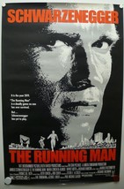 THE RUNNING MAN 1987 Arnold Schwarzenegger, Yaphet Kotto, Jim Brown-One Sheet - £27.62 GBP