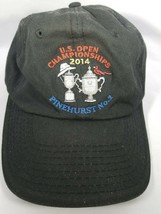 2014 US Open Pinehurst USGA Member Golf Hat Cap Black Adjustable Strapback - $10.84