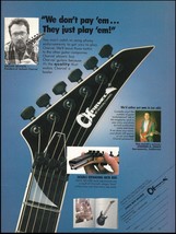 Grover Jackson Charvel double expanding neck rod guitar 1988 advertisement ad - £3.36 GBP