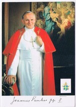 Religion Postcard Rome Papa Giovanni Paolo II Pope John Paul II Karsh Photo - £3.12 GBP