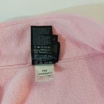 The North Face Youth/Girl’s Pink Full Zip Fleece Jacket Pockets Size XL  image 6