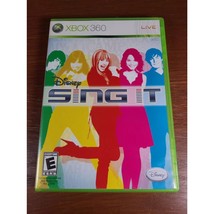 Disney Sing It (XBOX 360) Factory Sealed - $14.40