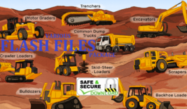 Construction and trucks various flash files - £158.03 GBP