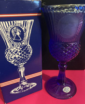 Vintage Avon The Washington Goblet Fostoria Candle Holder With Candle NOS - £14.93 GBP
