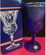 Vintage Avon The Washington Goblet Fostoria Candle Holder With Candle NOS - £14.73 GBP