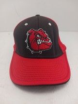 The Game Pro Georgia Bulldogs Logo Gametek A Flex Cap Small Black Red - $200.77 MXN
