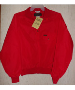 NWT MENS Eddie Bauer RED NYLON PULLOVER WINDSHIRT / JACKET   SIZE M - €24,32 EUR