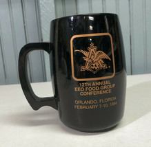 Anheuser Busch 12th Annual Food Conference Florida 1994 Plastic Mug Cup - £11.02 GBP