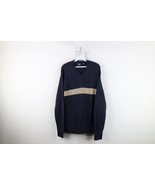Vtg Y2K 2001 Gap Mens Large Faded Color Block Heavyweight Cotton Knit Sw... - $1,118.59 MXN