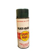 Vintage RUST-OLEUM Forest Green 1282 Spray Paint Can 1978 Pre Barcode - $29.70