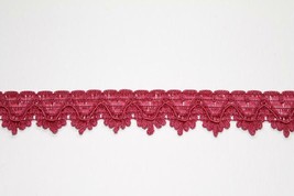 2 METERS POLYESTER FURNITURE TRINKETS HEIGHT 3 cm SWEET TRIMS ART. 3017-... - $1.16