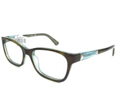 Guess Eyeglasses Frames GU2561 055 Brown Tortoise Clear Blue Square 50-1... - £37.11 GBP