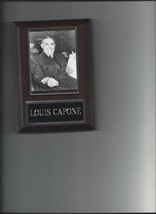 LOUIS CAPONE PLAQUE MAFIA ORGANIZED CRIME MOBSTER MOB - £3.12 GBP