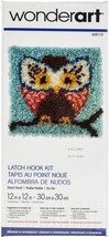 Caron Wonderart Latch Hook Kit 12&quot;X12&quot;-Hoot Hoot - £14.95 GBP
