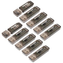 Micro Center SuperSpeed 10 Pack 32GB USB 3.0 Flash Drive Gum Size Memory Stick T - £46.90 GBP