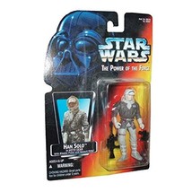 Star Wars, The Power of the Force Red Card, Han Solo in Hoth Gear Action... - $2.48