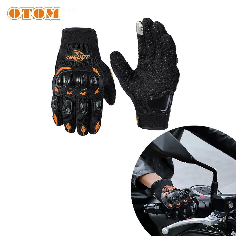 OTOM Motorcycle Gloves Women Men Winter Heated Fingerless Gloves Biker - £14.44 GBP